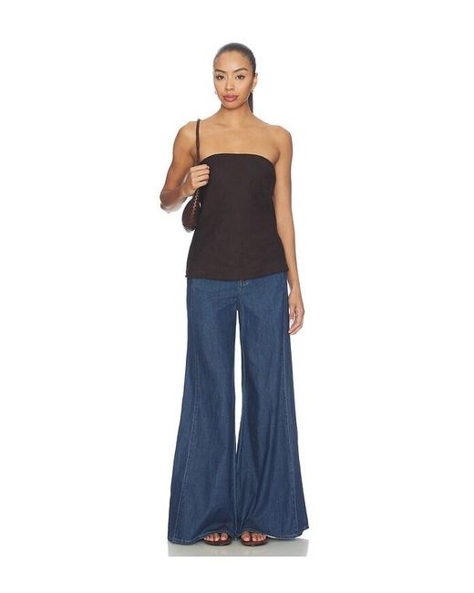 Veronica Beard Blue Digby Pant