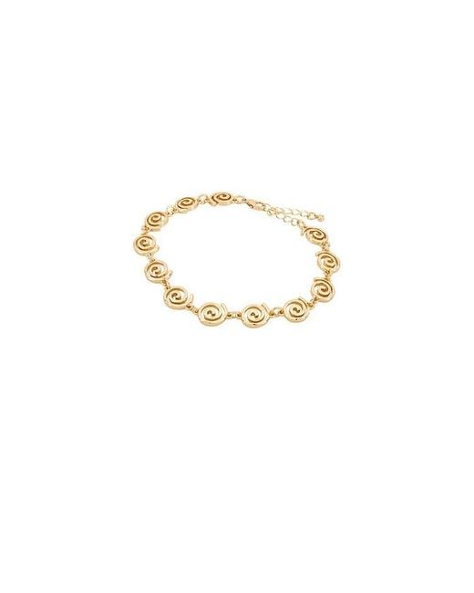 Lovers + Friends Metallic Ruby Anklet