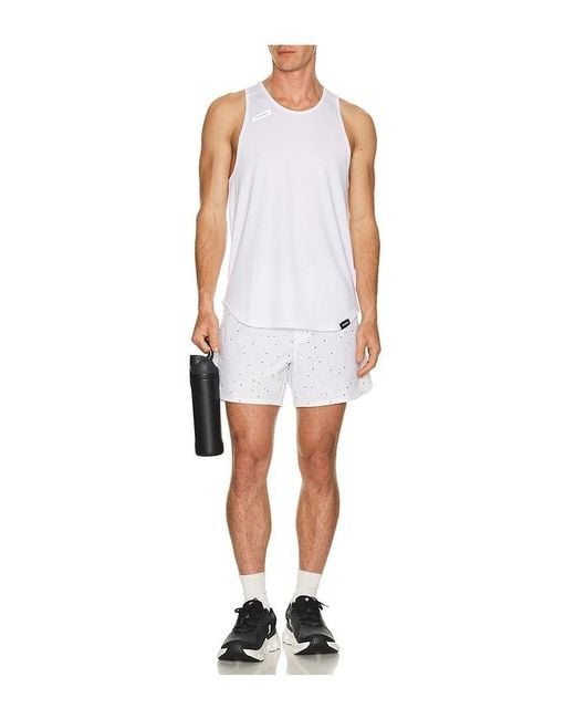 Legends White Luka Hd 5 Lined Short for men