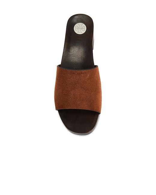 Tory Burch Brown Clogs Sandal