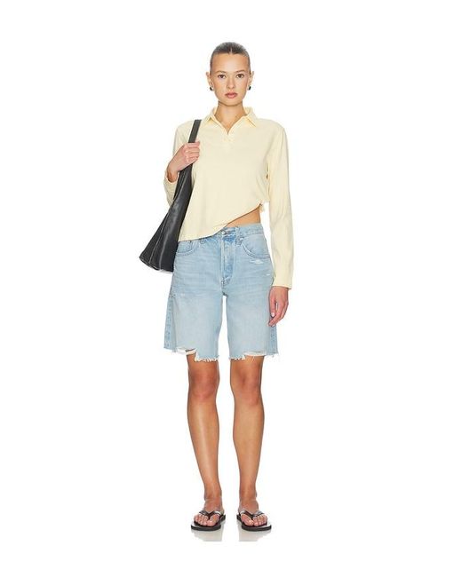 Madewell Blue Essex Shorts
