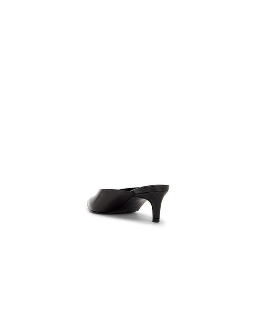 SCHUTZ SHOES Black Loren Mid Mule Pump