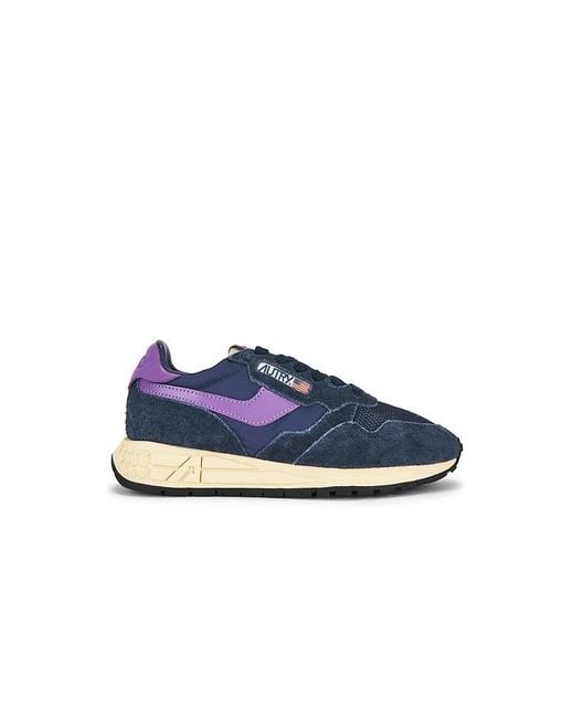 Autry Blue Reelwind Low Sneaker