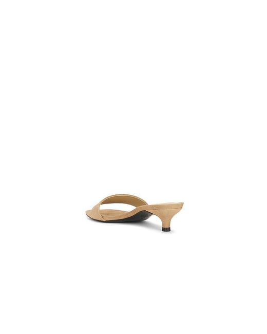 Black Suede Studio White Avery 35 Mule