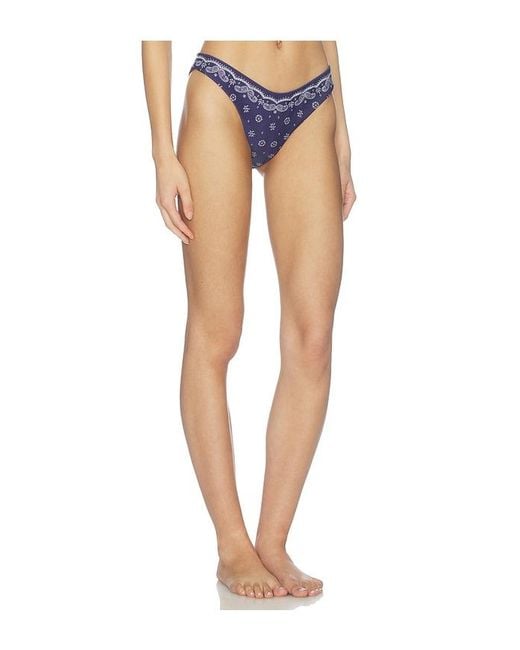 Devon Windsor Blue Larissa Bikini Bottom
