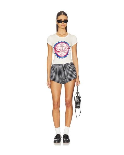 Boys Lie White Sporty Spice Baby Tee