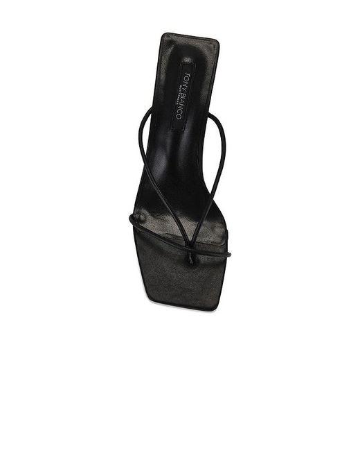 Tony Bianco Black Gretta Sandal