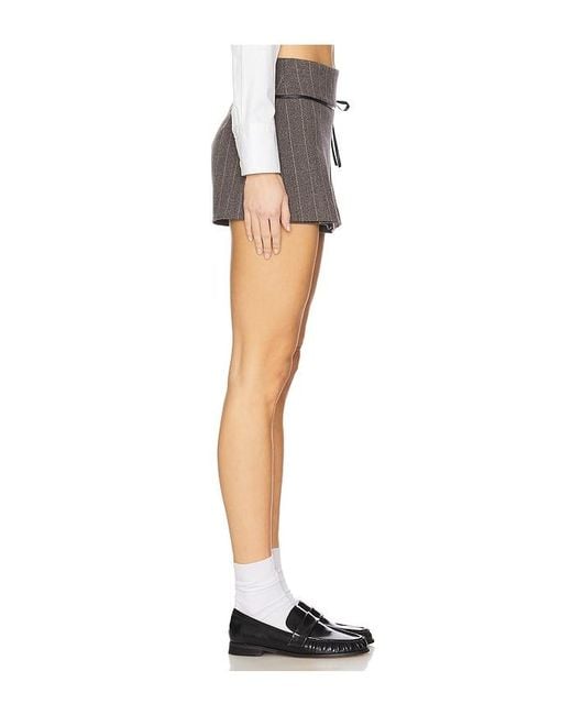 Free People Gray X Revolve Houston Skort