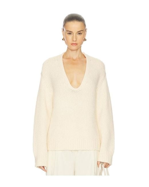 L'academie Natural 'Academie Kindall V Neck Sweater