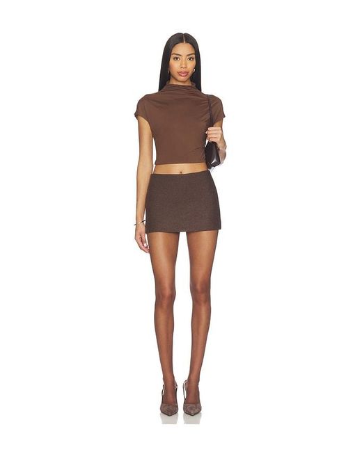 Nakedvice Brown The Bryce Top