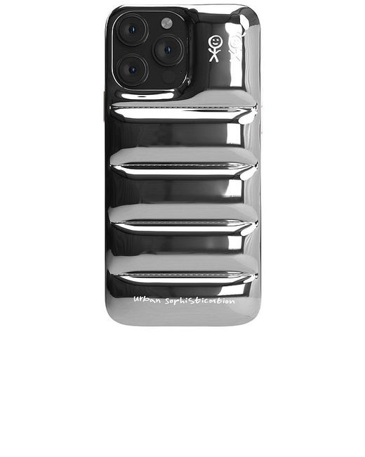 Urban Sophistication White Iphone 15 Pro Puffer Case