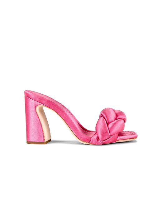 Loeffler Randall Freya Mule Sandal in Pink | Lyst