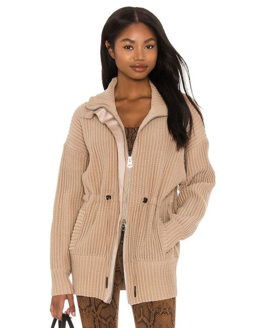 Varley Greenfield Jacket in Natural | Lyst