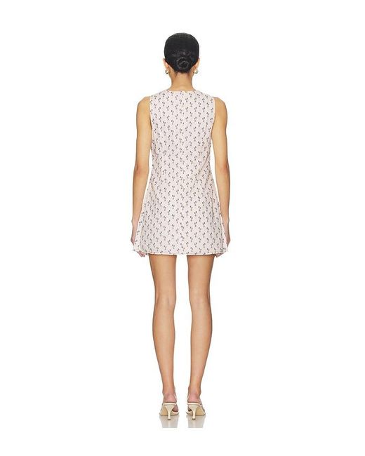 Montce White Ale Mini Dress
