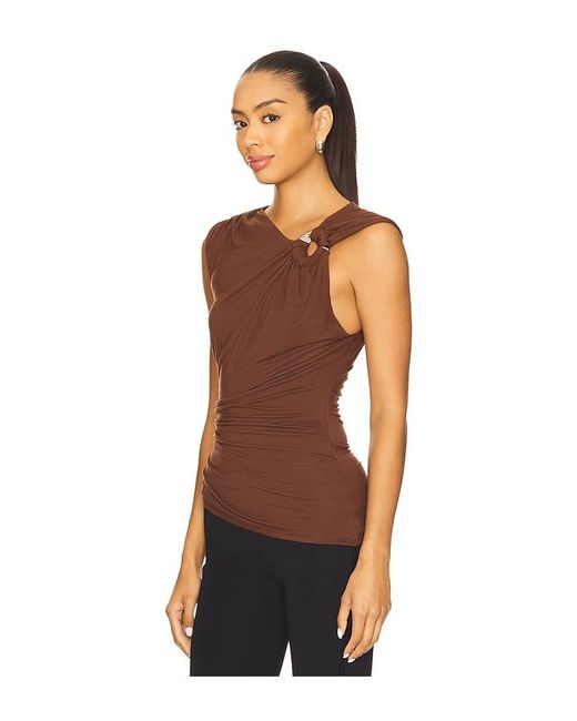 House of Harlow 1960 X Revolve Brandy Top Brown