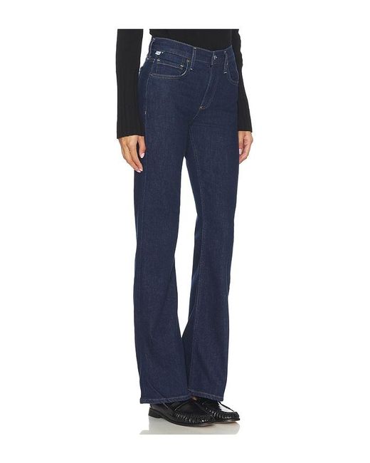 Citizens of Humanity Blue Genova Cashmere Low Rise Boot Jeans