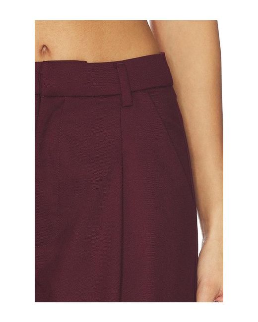 Gestuz Red Paula Midwaist Pants