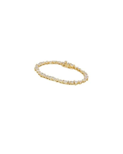 Lili Claspe Metallic Mavis Tennis Bracelet
