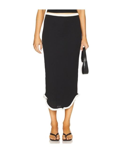 The Line By K Black Marion Skirt