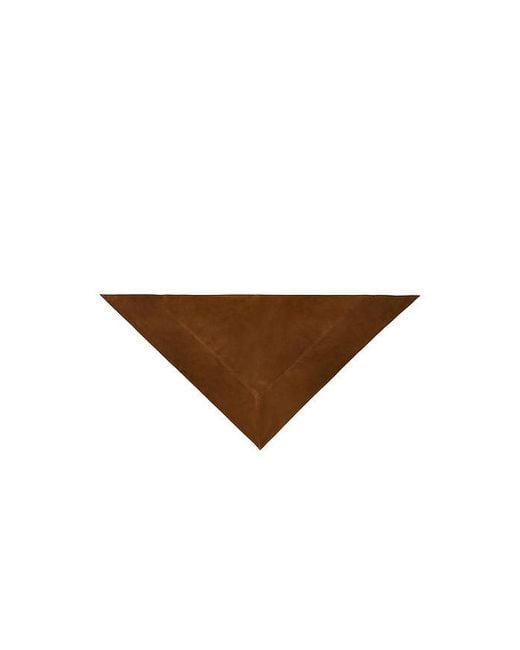 Herskind Brown Suede Bandana