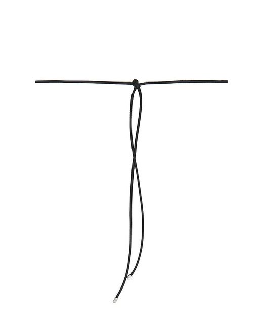 Casa Clara Black Lina Corded Necklace