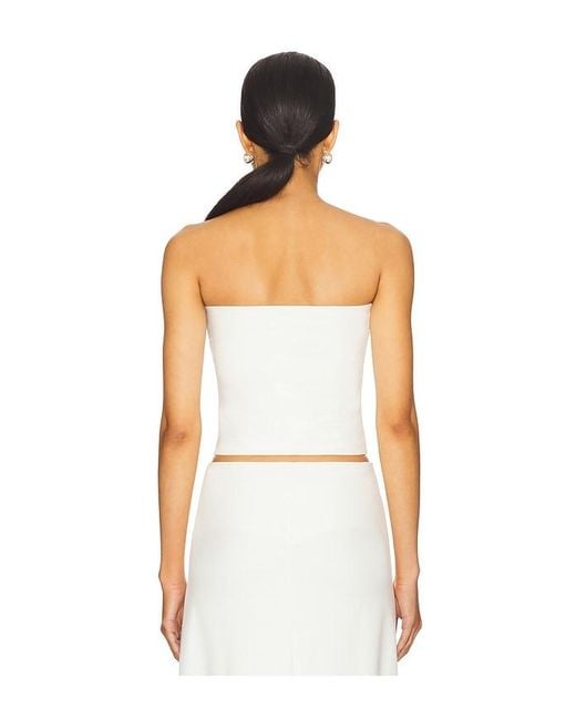 Leset White Rio Bandeau Top