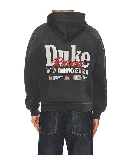 Duke & Dexter Black Dr1 World Championship Hoodie for men