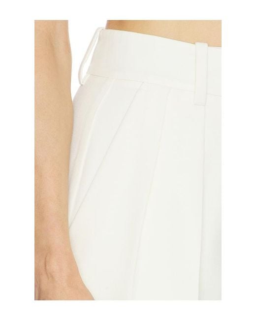 Anine Bing White Lou Trouser