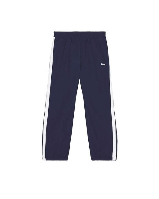 Rhude Blue Sailing Competition Cuffed Hampton Track Pants for men