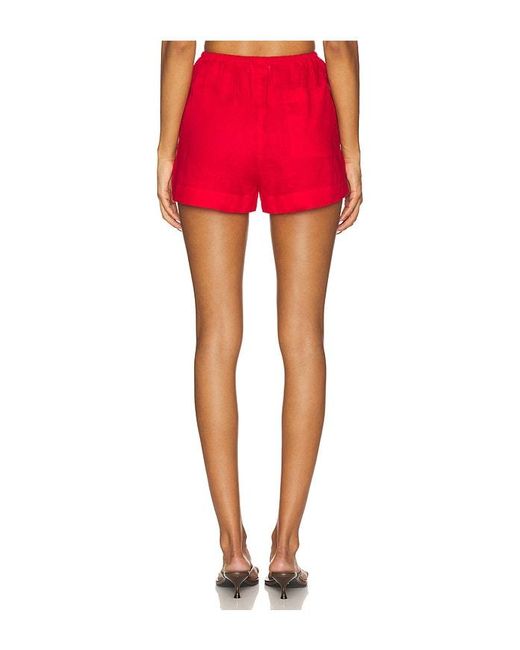 LSPACE Red Lia Short