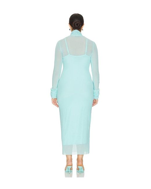 AFRM Blue Ariel Dress