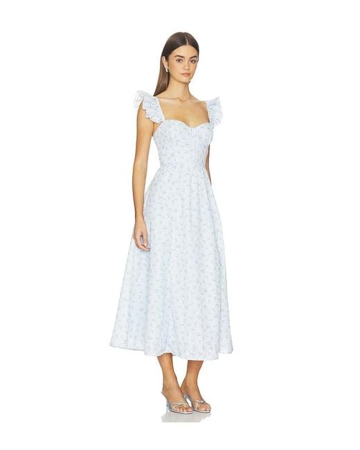 Astr White Wedelia Dress