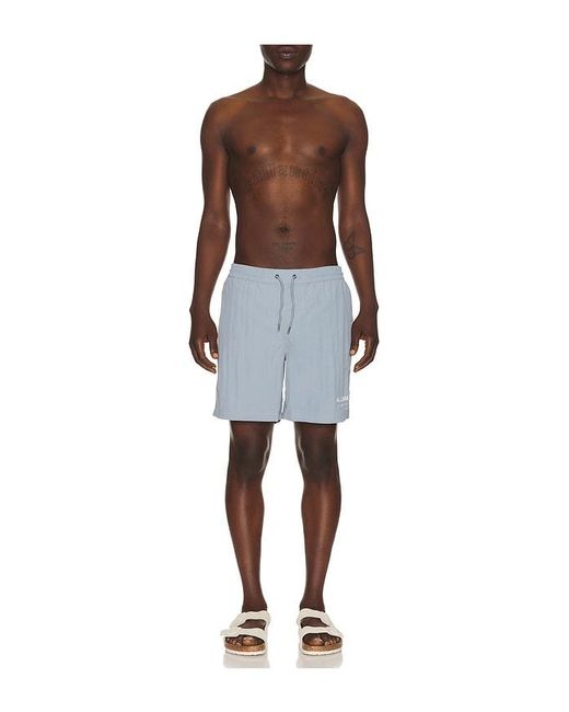 AllSaints Blue Underground Swimshort for men