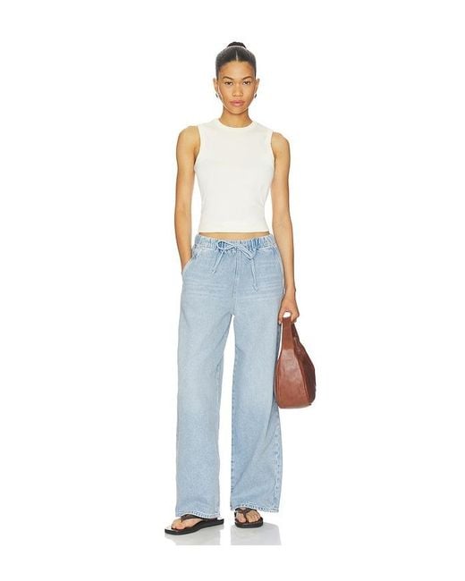 Mother Blue The Buffet Nerdy Jeans