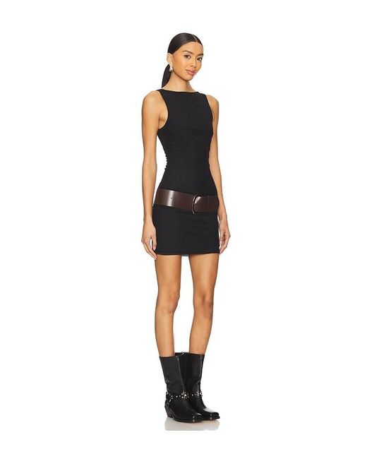 superdown Black Tati Mini Dress