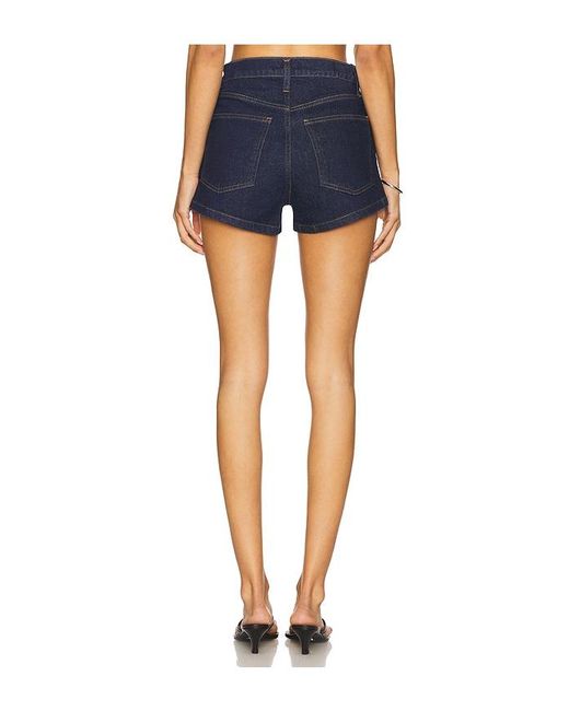 Agolde Blue Ridley Short