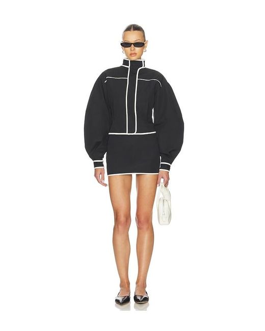 YELLOW THE LABEL Blue Mindy Cotton Jacket