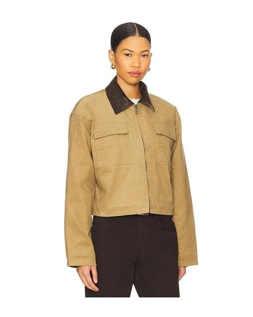 MORE TO COME Natural Laura Jacket
