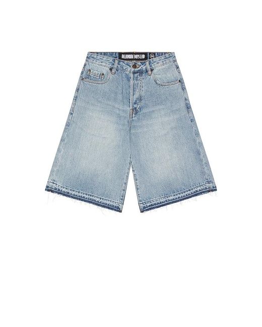 BBCICECREAM Blue Lunar Shorts for men