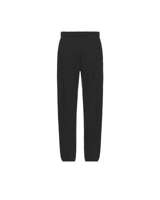 Fear Of God Black Classic Fit Fleece Sweatpant for men