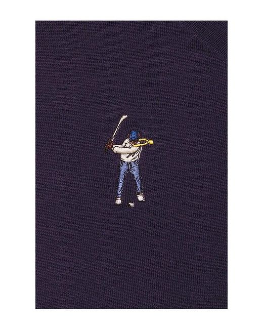 EASTSIDE GOLF Blue Links Sweater for men