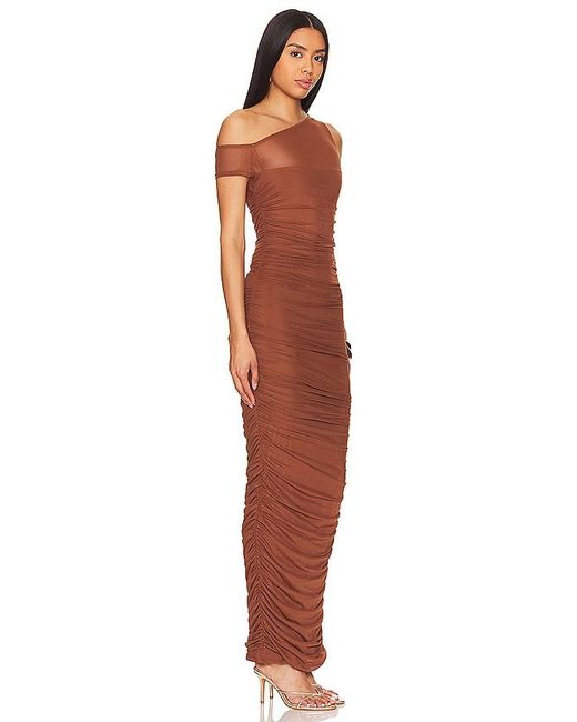 AFRM Brown Biona Maxi Dress