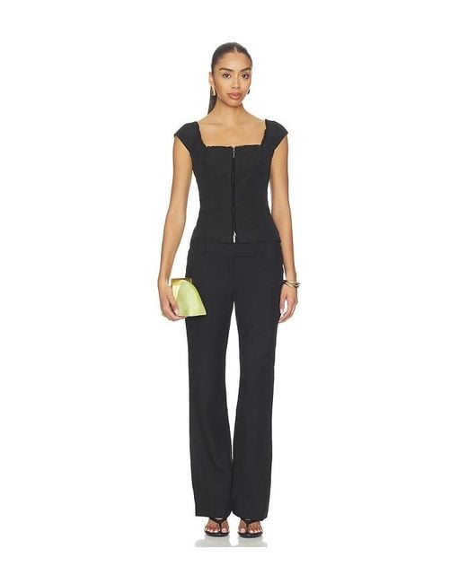 Cult Gaia Black Celestia Top