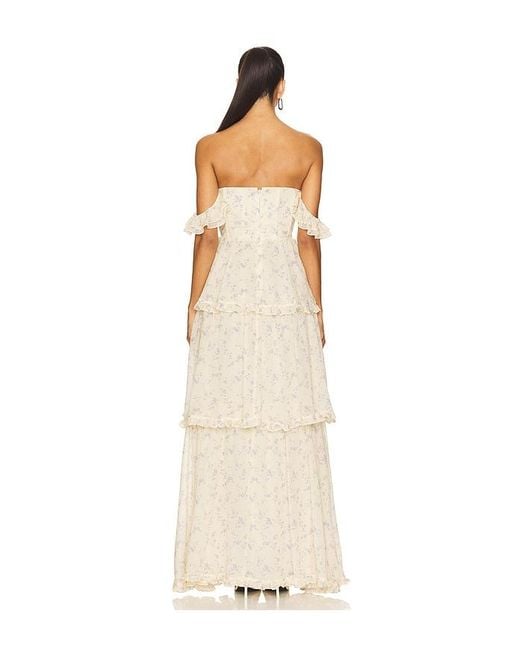 MAJORELLE Natural Demi Gown