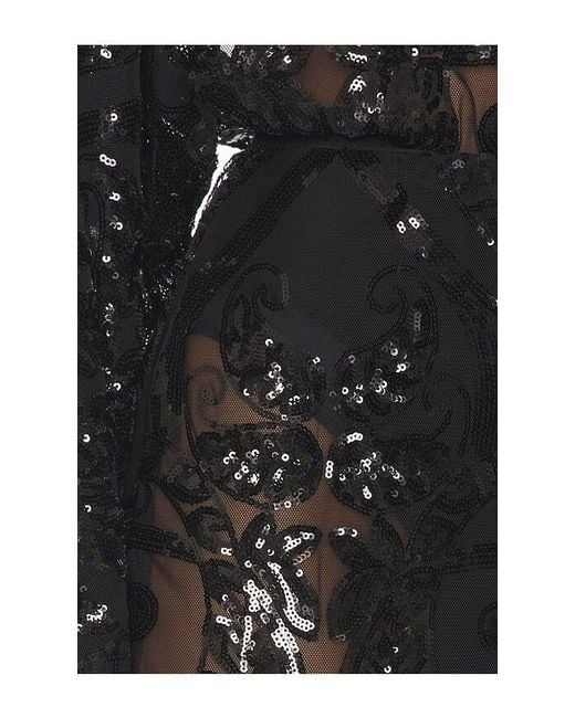 Norma Kamali Black Obie Long Skirt