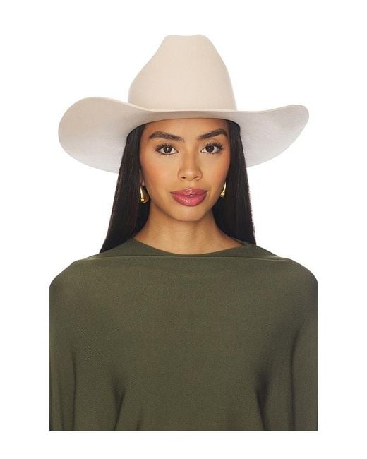 Gigi Pip Green Teddy Cowboy Hat