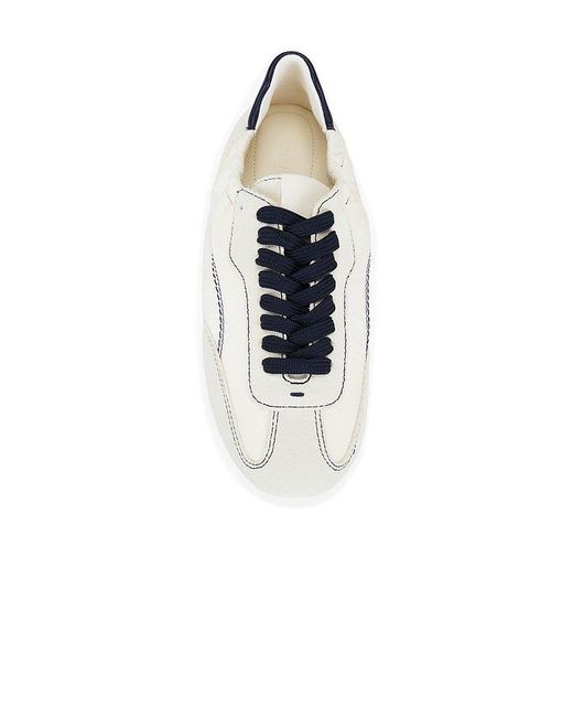Jonathan Simkhai White Georgie Elasticized Nylon Sneaker