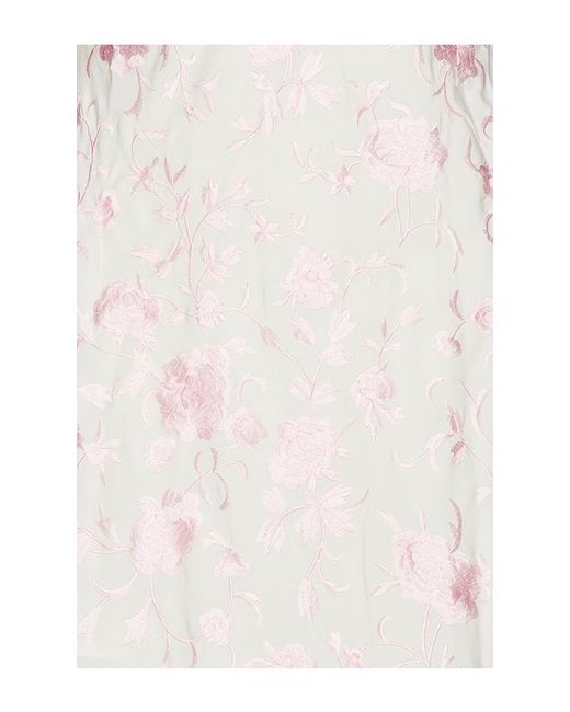 LoveShackFancy White Evalette Dress