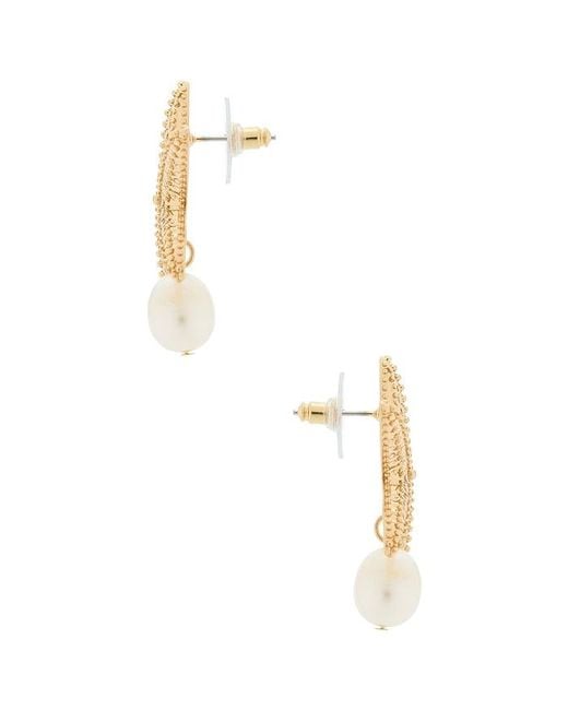 BaubleBar Metallic Mariam Shell Earrings