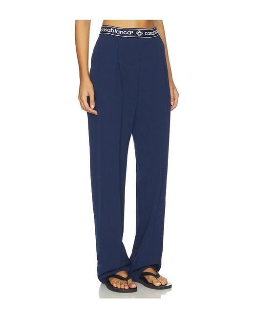 Casablanca Blue Sports Tailored Trouser